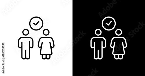 Engage  White Icon Set Design