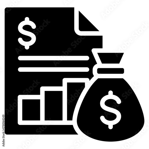 Financial Report Icon