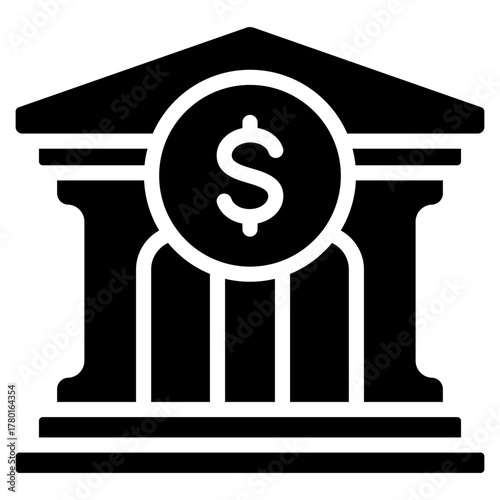 Bank Building Icon