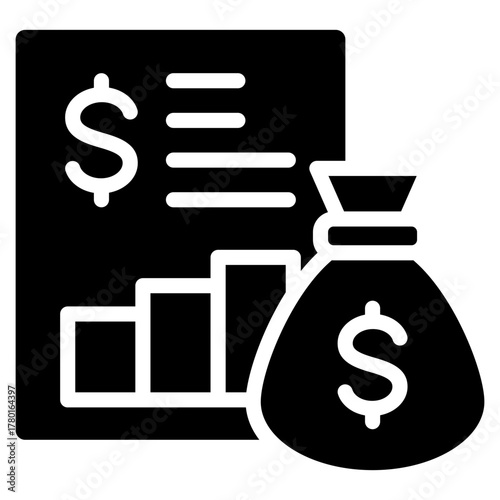 Budget Sheet Icon