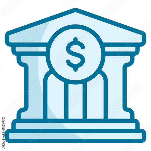 Bank Building Icon