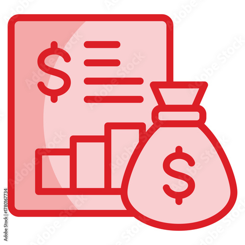 Budget Sheet Icon