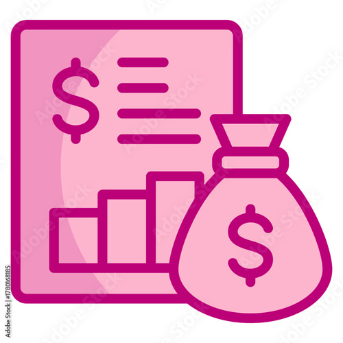 Budget Sheet Icon