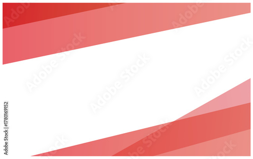 赤のグラデーション背景フレーム素材サムネイル用