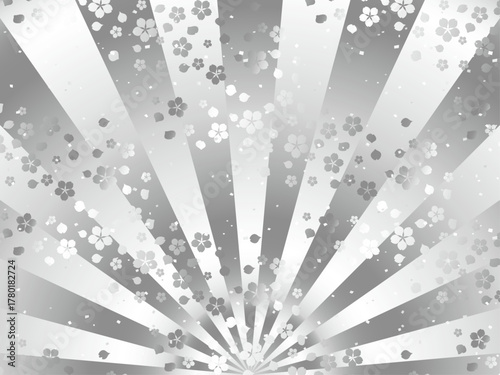 桜、後光、6白B