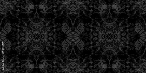 abstract gray Textured Ornamental Graphic Repeat. Monochromatic Abstract Pattern

. Black and Deep Gray Abstract Stipple Texture
