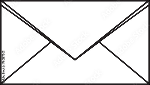Envelope for email or postal mail message