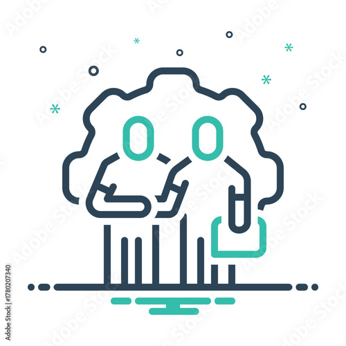 Mix icon for cooperative endeavor