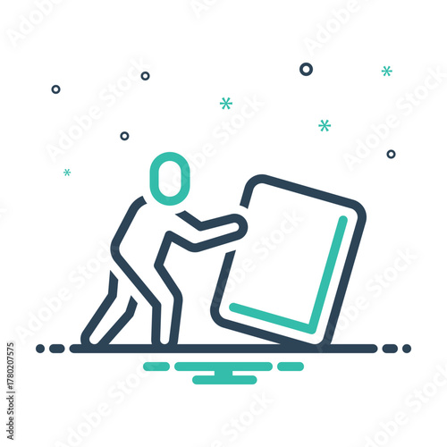 Mix icon for coordinated effort