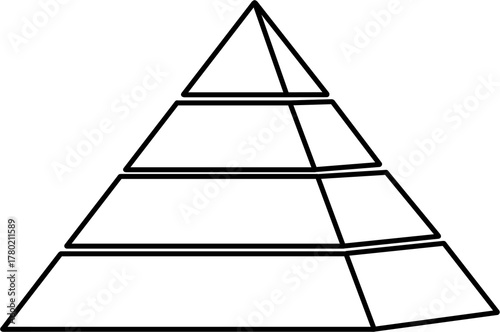 피라미드 흑백