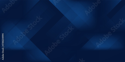 Modern black dark navy blue silver abstract pattern background. Geometric shape art pattern