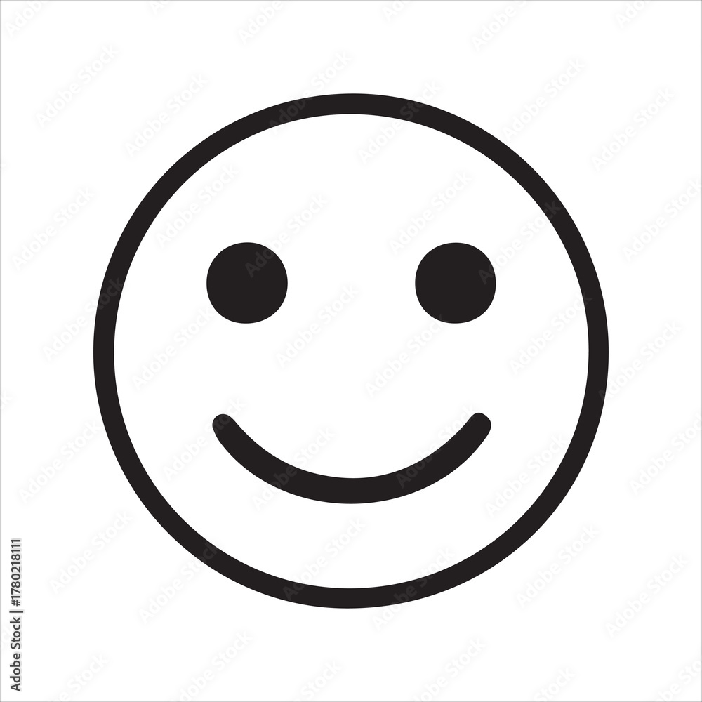 Fototapeta premium emoticons icon