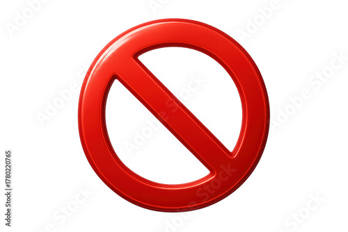 Red no entry sign indicating prohibition, restriction, and warning on a transparent background, stop symbol Free Download Red no entry sign indicating prohibition, restriction, and warning on a transparent background, stop symbol - GFXLoad