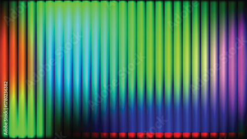 Abstract blue and silver vertical lines background