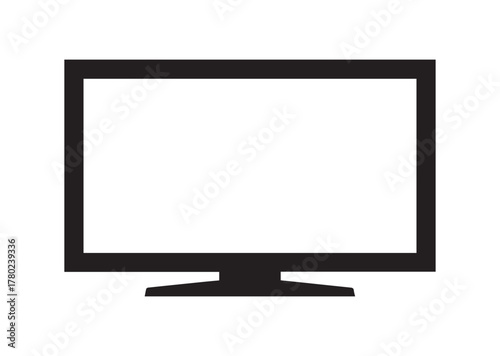 Smart TV icon, Smart TV solid vector