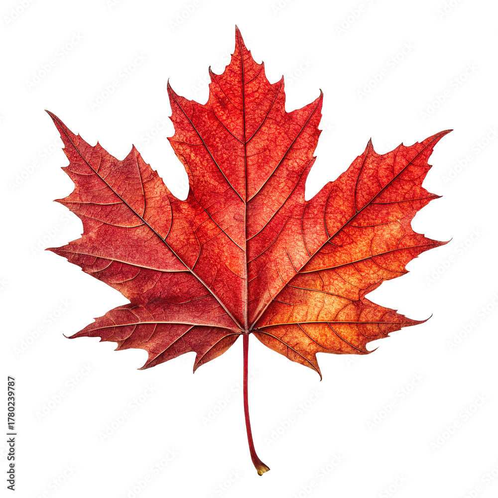 Fototapeta premium nd texture is a canadian symbol isolated on transparent background