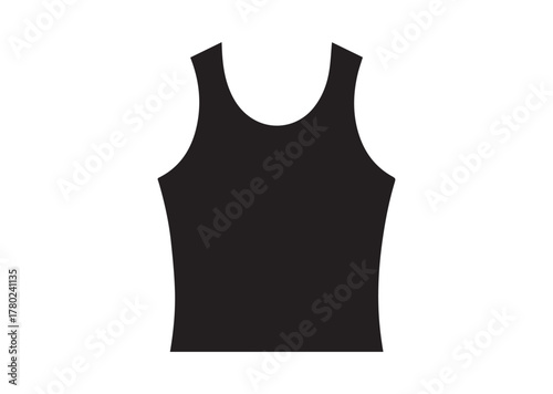 Tank shirt icon, Tank shirt solid vector