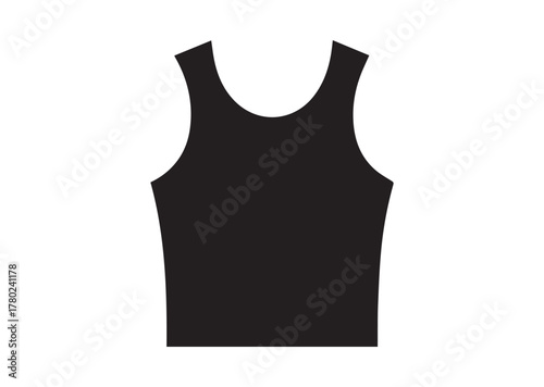 Tank shirt icon, Tank shirt solid vector