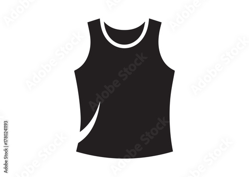 Tank shirt icon, Tank shirt solid vector