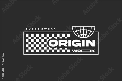 streetwear urban fashion template for printing	
