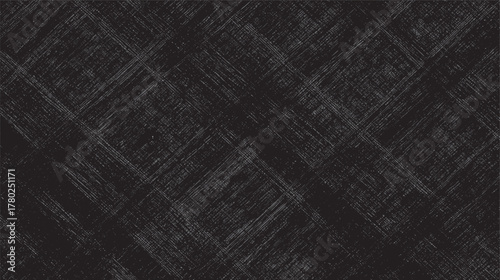 Dark grey textured background with intersecting diagonal lines and small speckles creating a subtle crosshatch pattern