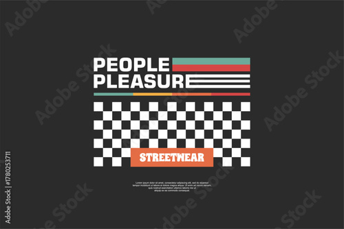 streetwear urban fashion template for printing	
