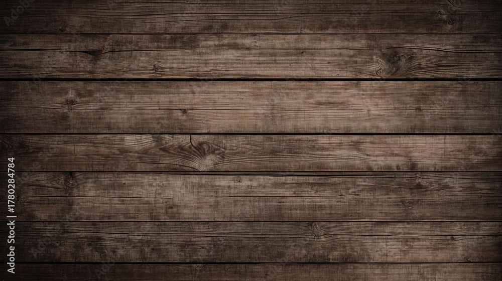 Fototapeta premium Rough Rustic Wooden Wall with Uneven Planks