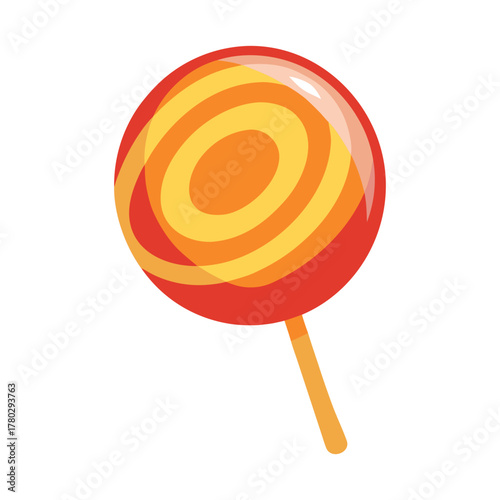 single lollipop round shape