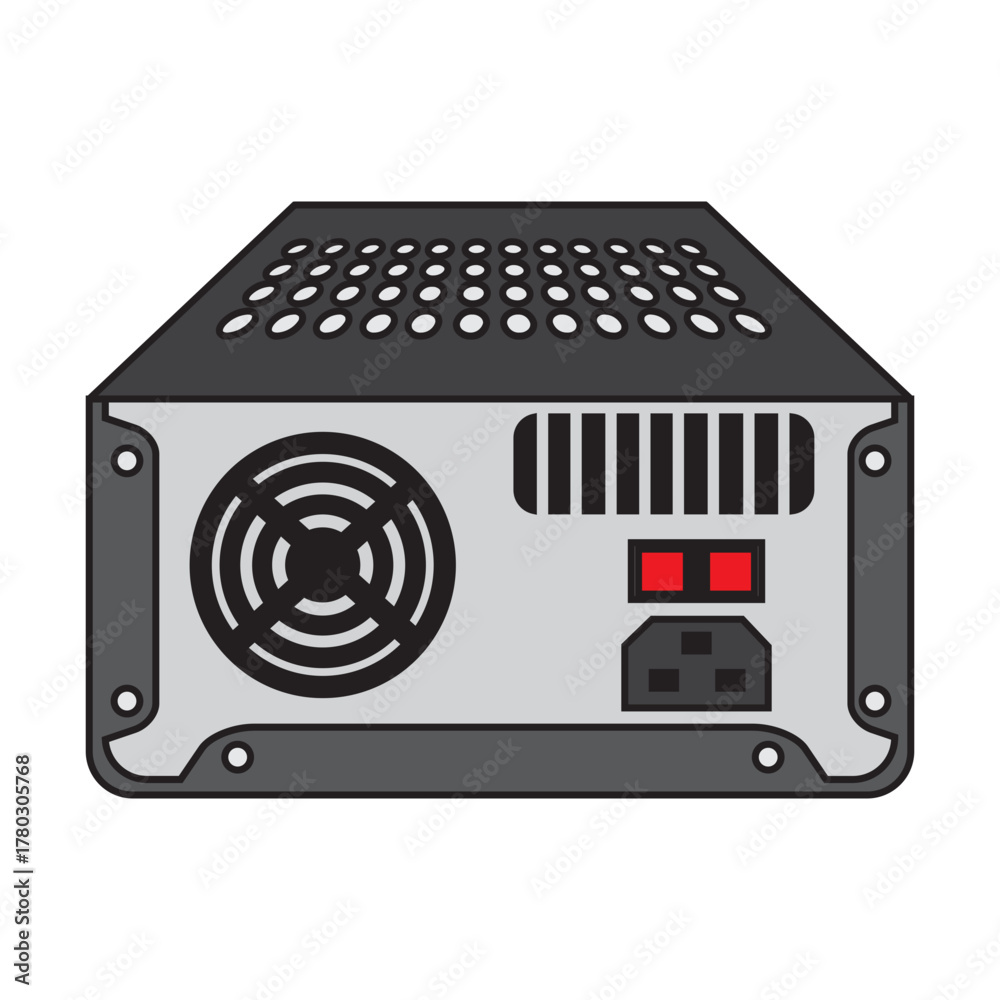 Fototapeta premium Power Supply Unit