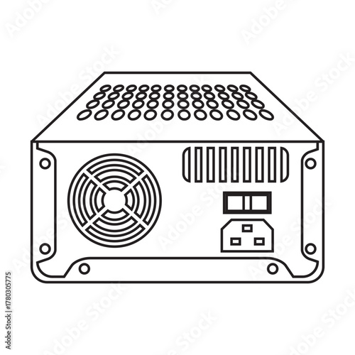 Power Supply Unit Icon
