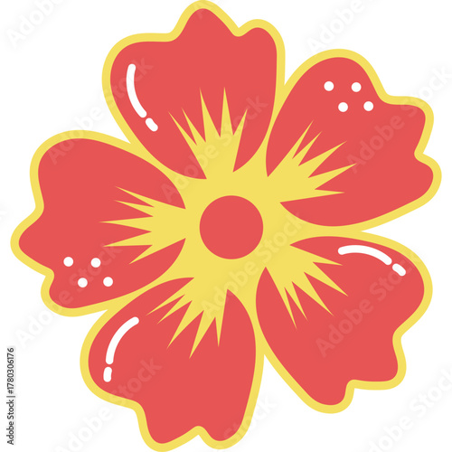 Cute Flower Illustration