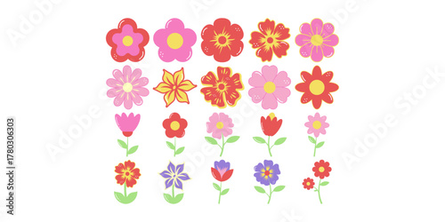 Cute Flower Illustration