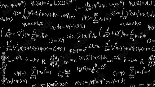 Physics formulas background loop