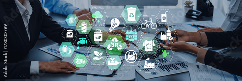 Behang Reuse, reduce, and recycle form the 3R concept that supports sustainability