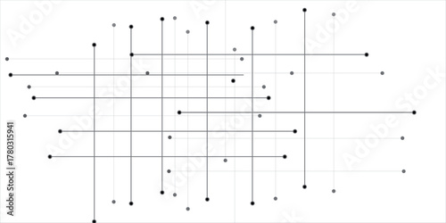 abstract line or strokes with dots, dotted line, node point, digital background vector design concept.Minimalistic vector texture with polygonal pattern.advertisements, posters, presentations.