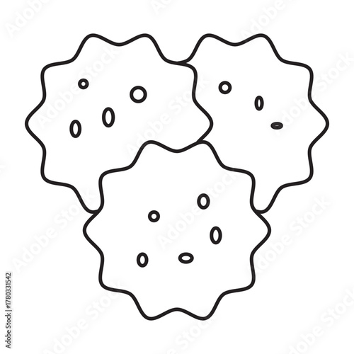 vector graphic of bakso, meetball noodle asian food