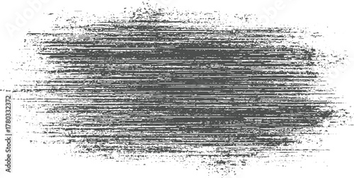 Dark gray horizontal grunge texture with scattered dots on white background vector