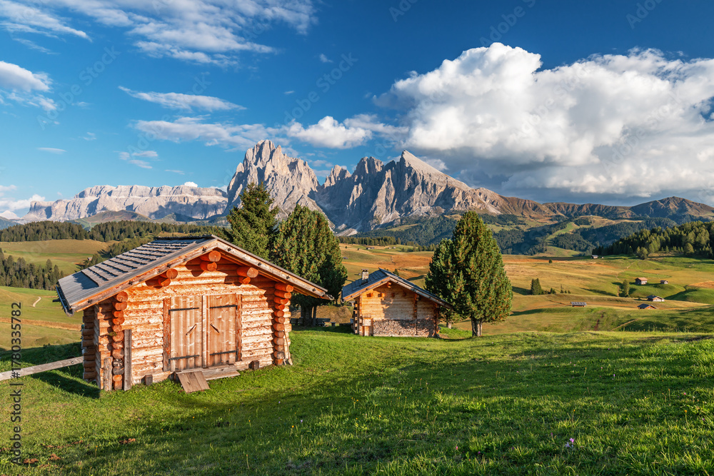 Obraz premium Dolomites,Val di Funes , italy,Villnös
