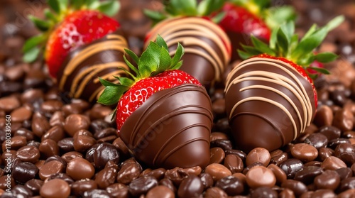 Delicious Gourmet Strawberries Dipped in Chocolate: The Ultimate Indulgence for a Sweet Snack or Treat