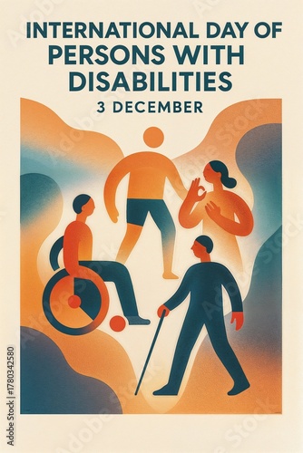 International Day of Persons with Disabilities Poster – Inclusion, Diversity, and Accessibility Awareness