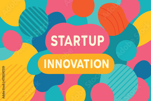 Start up inovation item vector icon