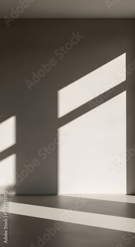 Authentic Minimal Background Scene with Natural Light