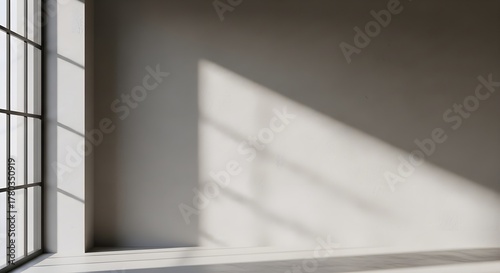 Authentic Minimal Background Scene with Natural Light