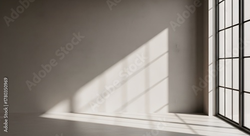 Authentic Minimal Background Scene with Natural Light