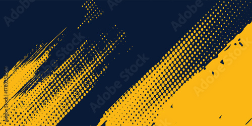 black and yellow abstract dirty grunge background modern grunge