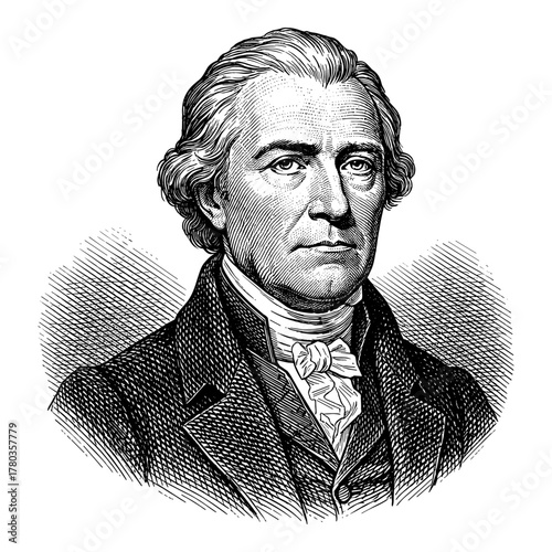 Madison portrait against white background