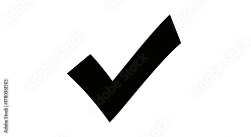 Black check mark