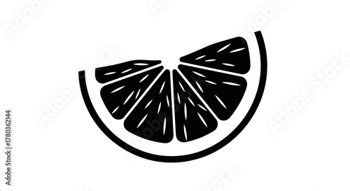 Slice of citrus fruit