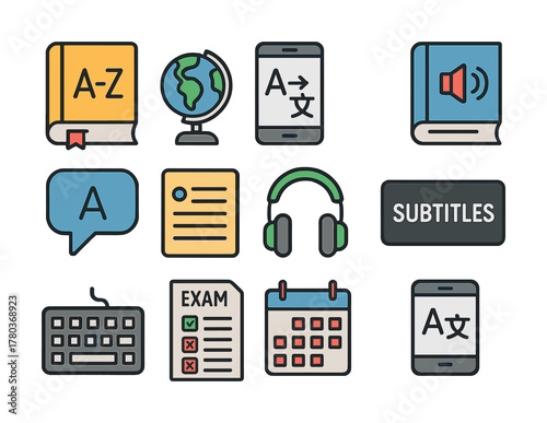 Language learning tools for digital and traditional methods