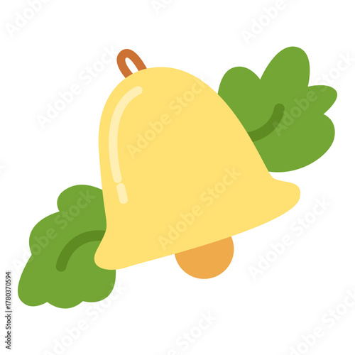 Hand drawn Christmas Bell Illustration